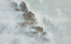 nuvole di pace&nbsp;&nbsp; Acryllasuren auf Leinwand &nbsp;&nbsp;2022&nbsp;&nbsp; 120 cm x 190 cm