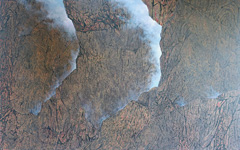 fels&nbsp;&nbsp; Acryllasuren auf Leinwand &nbsp;&nbsp;2024&nbsp;&nbsp; 120 cm x 190 cm