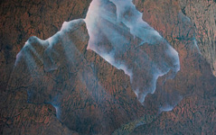 fels&nbsp;&nbsp; Acryllasuren auf Leinwand &nbsp;&nbsp;2024&nbsp;&nbsp; 120 cm x 190 cm