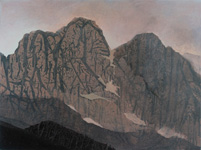 rossastro&nbsp;&nbsp; Acryllasuren auf Leinwand &nbsp;&nbsp;2024&nbsp;&nbsp; 30 cm x 40 cm