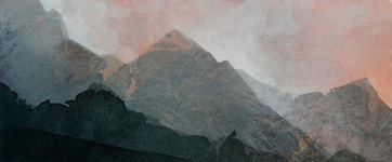 rossastro&nbsp;&nbsp; 2025&nbsp;&nbsp; Tusche &nbsp;&nbsp;&nbsp;&nbsp; 13,5 cm x 29,5 cm