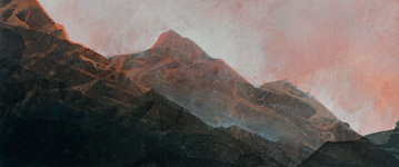 rossastro&nbsp;&nbsp; 2025&nbsp;&nbsp; Tusche &nbsp;&nbsp;&nbsp;&nbsp; 13,5 cm x 29,5 cm