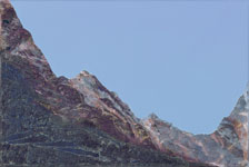 Acryllasuren auf Leinwand &nbsp;&nbsp;2010/2015&nbsp;&nbsp; 20cm x 30cm