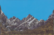 Acryllasuren auf Leinwand &nbsp;&nbsp;2010/2015&nbsp;&nbsp; 20cm x 30cm