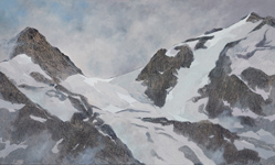 kristallsilberfelsenbleich &nbsp;&nbsp;Acryllasuren auf Leinwand &nbsp;&nbsp;2023&nbsp;&nbsp; 120 cm x 200 cm