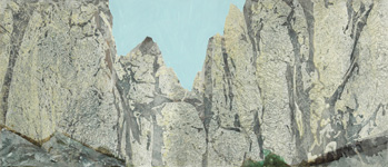 Tusche auf Papier &nbsp;&nbsp;2019&nbsp;&nbsp; 13,5cm x 29,5cm 